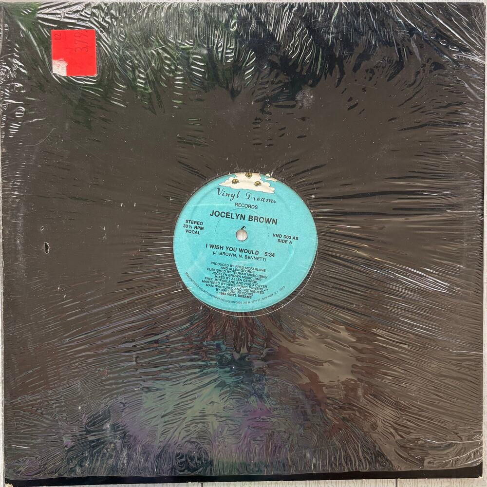 Vintage 1984 Jocelyn Brown I Wish You Would Vinyl
